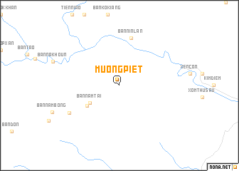 map of Mương Piet