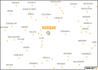 map of Muoque