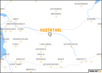 map of Muotathal