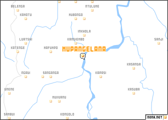 map of Mupangelana