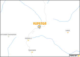 map of Mupenda