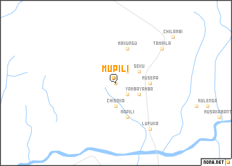 map of Mupili