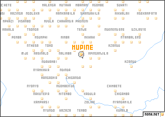 map of Mupine