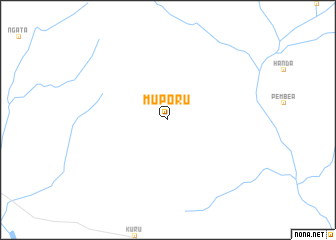 map of Muporu