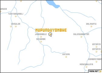 map of Mupundu Yombwe