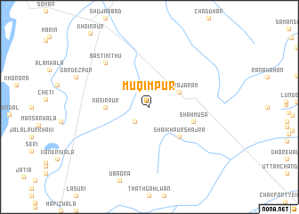 map of Muqimpur