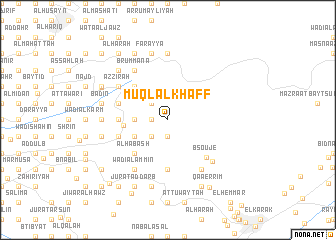 map of Muql al Khaff