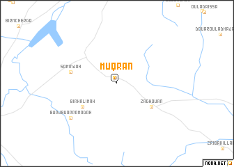 map of Muqrān