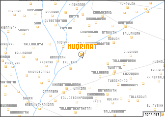 map of Muqrīnāt