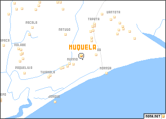 map of Muquela