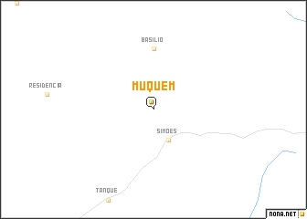 map of Muquém