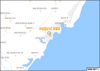 map of Muquiçaba