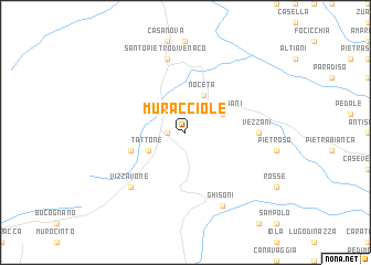 map of Muracciole