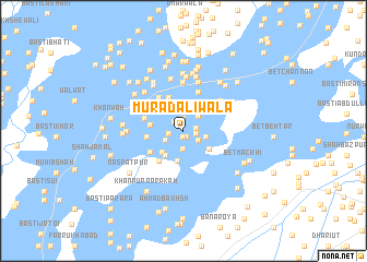 map of Murād Aliwāla