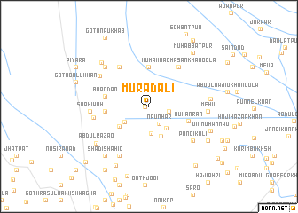 map of Murād Ali