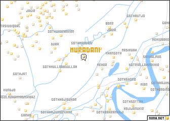 map of Murādani