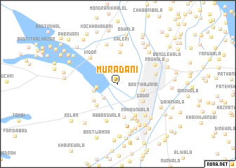 map of Murādāni