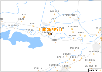 map of Muradbeyli