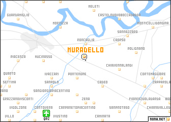 map of Muradello