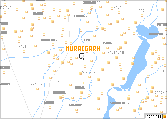map of Murādgarh