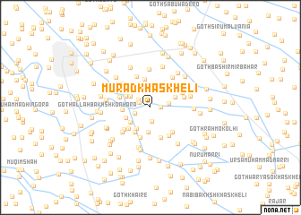 map of Murād Khāskheli