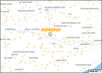 map of Murādpur