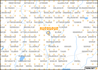 map of Muradpur