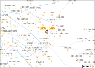 map of Murād Shāh