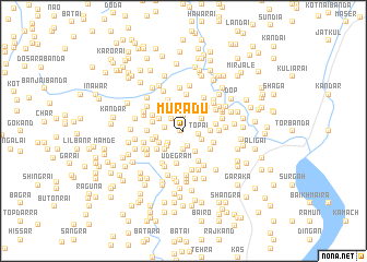 map of Murādu
