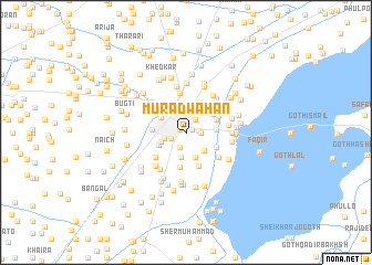 map of Murādwāhan