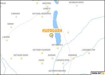 map of Murādwah