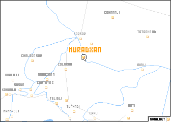 map of Muradxan