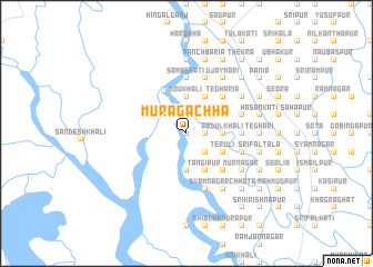 map of Murāgāchha