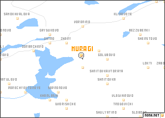 map of Muragi