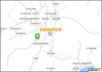 map of Muraimachi