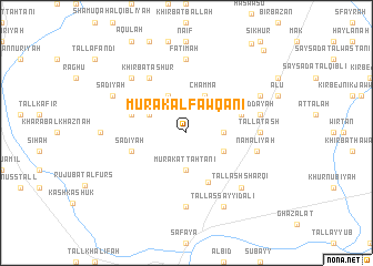 map of Mūrak al Fawqānī