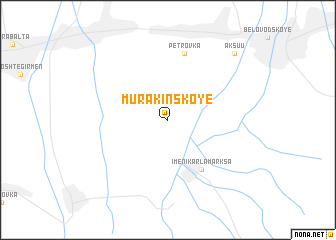 map of Murakinskoye