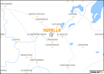 map of Muralla