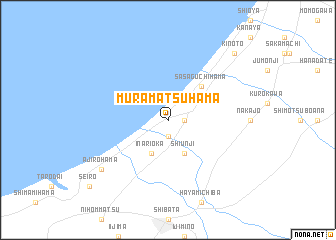 map of Muramatsuhama