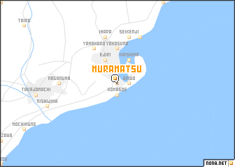 map of Muramatsu