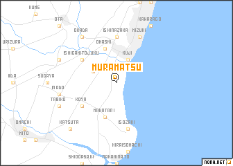 map of Muramatsu