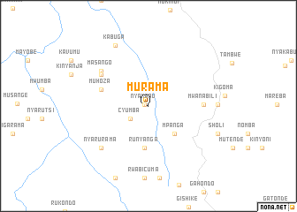 map of Murama