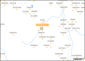 map of Murambi