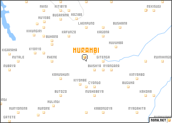 map of Murambi