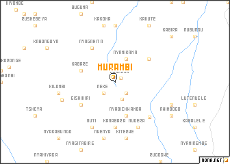 map of Murambi