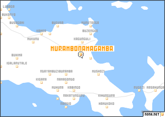 map of Murambo Namagamba