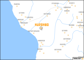 map of Murambo