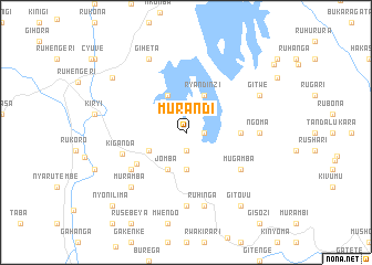 map of Murandi