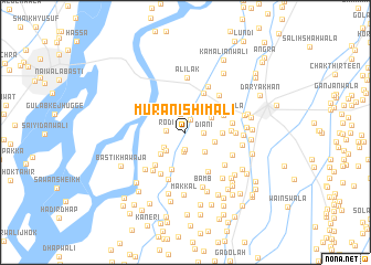 map of Murāni Shimāli