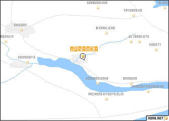 map of Muranka